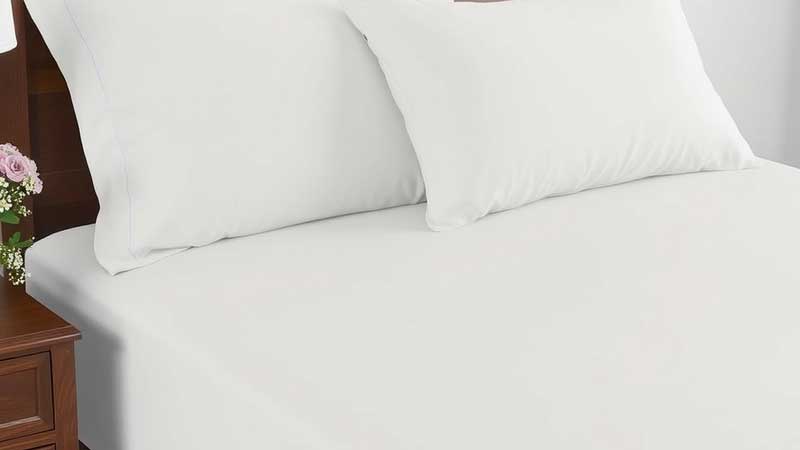 Fitted Bed Sheets inj White